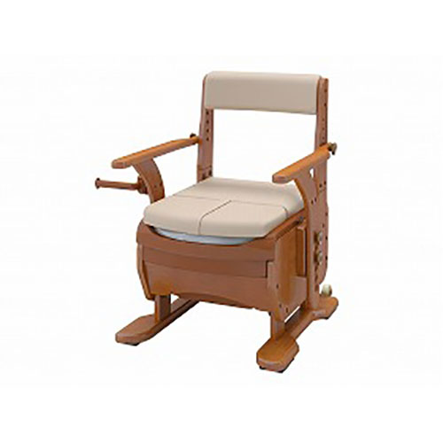 家具調トイレ セレクトR ひじかけノーマル 402383 幅:ワイド/暖房 安寿