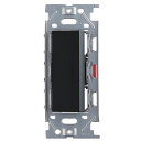 埋込シングルスイッチPXP-J-NKW01008型 210-026-130 ソフトブラック PXP-J-NKW01008 スガツネ