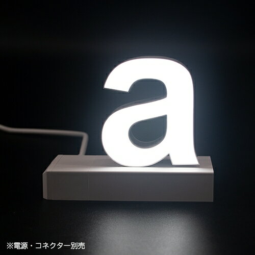 LEDʸ���ޥ��ͥåȼ��⤵100mm ��a�� abcMIX