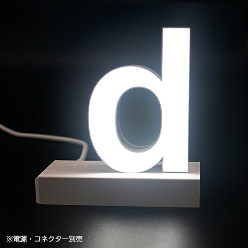 LEDʸ���ޥ��ͥåȼ��⤵100mm ��d�� abcMIX