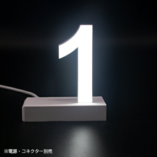 LEDʸ���ޥ��ͥåȼ��⤵100mm ��1�� abcMIX