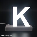 LED文字マグネット式高さ75mm 【K】 abcMIX