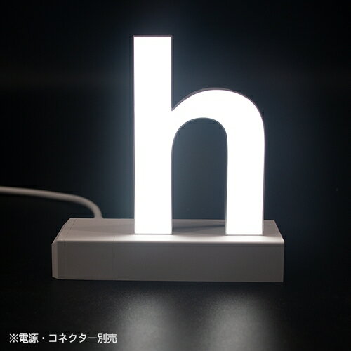 LEDʸ���ޥ��ͥåȼ��⤵100mm ��h�� abcMIX