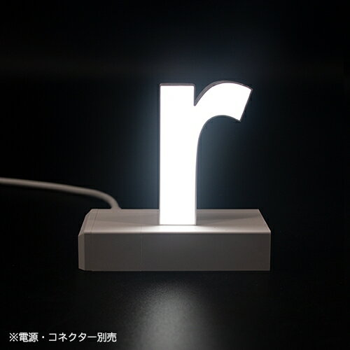 LEDʸ���ޥ��ͥåȼ��⤵100mm ��r�� abcMIX