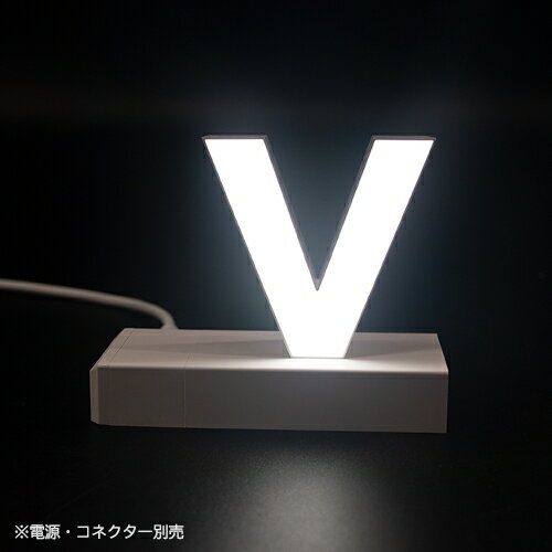 LEDʸ���ޥ��ͥåȼ��⤵100mm ��v�� abcMIX