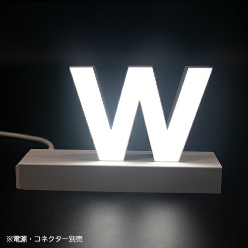 LEDʸ���ޥ��ͥåȼ��⤵100mm ��w�� abcMIX