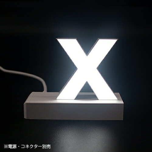 LEDʸ���ޥ��ͥåȼ��⤵100mm ��x�� abcMIX