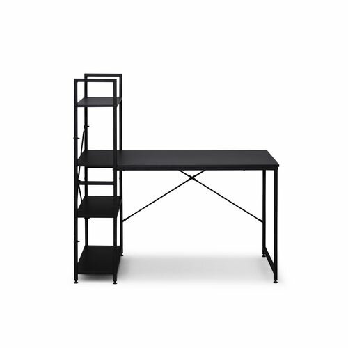 ラック付きデスク1200×620 RDK-1262 ブラック/ブラック 1200×620×1200mm アイリスオーヤマ [2]