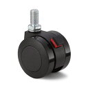 キャスターFP45N型ねじ込みタイプ 200-133-206 ロック機構付 FP45N10SR スガツネ