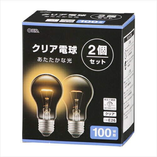 Ǯŵ E26 100W ꥢ 2ĥå LB-D6695C-2PN OHM