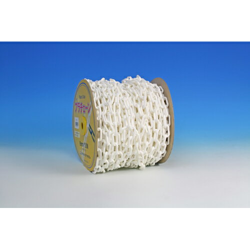 プラチェーン6mm 50M巻 白 SF-12 ミツギロン