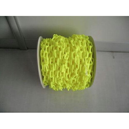 プラチェーン6mm 50M巻 蛍光黄 SF-12 ミツギロン