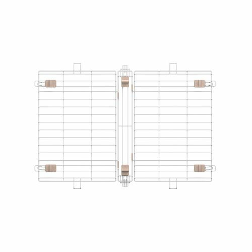 ウッディサークル用屋根 PWSY-960V ライトナチュラル 930×630mm アイリスオーヤマ