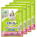 【ケース販売】デオトイレ消臭・抗菌サンド ホワイトフローラルの香り 3.8L×4個 ユニ・チャーム ペット 猫 ネコ ねこ 猫砂 猫のトイレ砂 猫用トイレ ねこ...