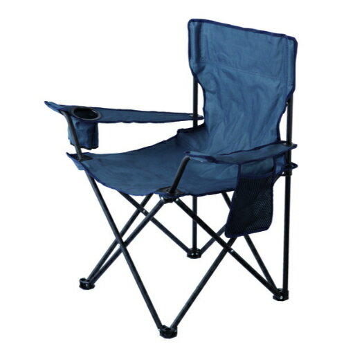 【エントリーで最大P29倍 11日1:59まで】DCM アームチェア ネイビー　23N|キャンプ（アウトドア）用品 レジャーファニチャー レジャーチェアのサムネイル