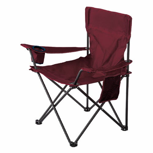 【エントリーで最大P29倍 11日1:59まで】DCM アームチェア レッド　23N|キャンプ（アウトドア）用品 レジャーファニチャー レジャーチェアのサムネイル