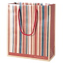 マルチストライプBAG レッド T2300R 包む