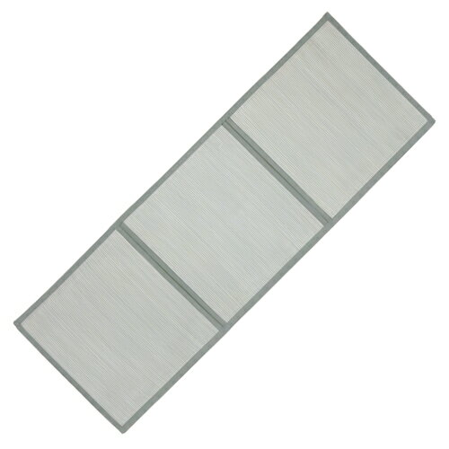 国産三つ折り畳 キズに強い(グレー) グレー サイズ約70×210×1.2cm 大島屋