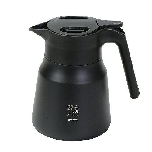 ieカフェ ステンレス製コーヒーサーバー800ml HB-6618 パール金属