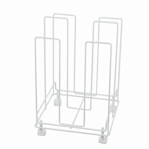 スキット ダンボール収納ストッカー ワイド(キャスター付) HB-6812 パール金属