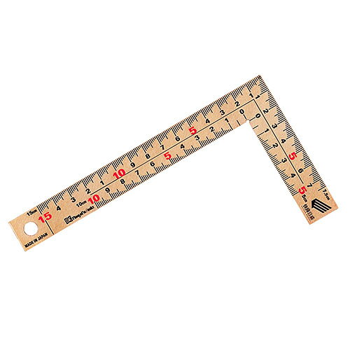 金曲尺 快段目盛 厚手広巾 PGMT-15CKD SK