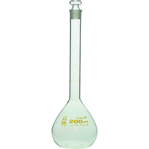 メスフラスコ カスタムA 200mL 26050200 SIBATA メスフラスコ カスタムA 200mL 26050200 SIBATA