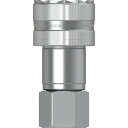 スクリュータイプカップリング ティースロック付 呼径6.3mm NPT1/4メネジ 102321442 セイン
