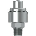 スクリュータイプニップル ティースロック付 呼径6.3mm NPT1/4オネジ 102326492 セイン