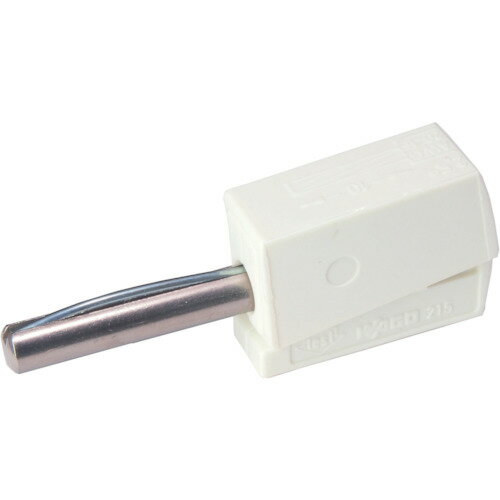 バナナプラグ ホワイト 4個入 215611PK WAGO