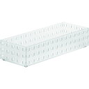 収納ケース 「ブリックス」 9011 280スリムM Cr 218595 吉川国工業所