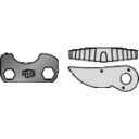 剪定鋏用スペアパーツキット2/3-1 231 FELCO