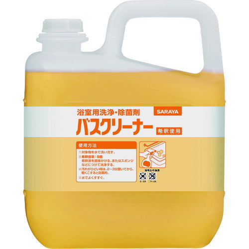 希釈タイプで経済的です。泡持ちとすすぎ性が良い、浴室用洗浄・除菌剤です。中性タイプなので手肌や材質への影響が少なく安心です。 希釈倍率:5倍。容量(kg):5。5倍に希釈した希釈液を直接かけるか、スポンジなどにつけて洗浄。汚れがひどい時は、...