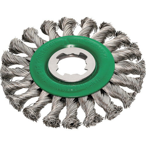 XーLOCK ノットホイールブラシ Φ115 ステンレス 線径0.5 472.81X.JP LESSMANN