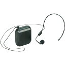 ハンズフリー小型拡声器 黒 51322 アーテック
