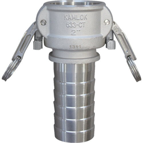 カムロック ツインロックタイプカプラー ホースシャンク(細) ステンレス 1-1/2インチ 633CTL112SST トヨックス