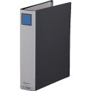 キングファイルG A4タテ型 黒 500枚 扉紙無し 975GXBLACK 黒 綴じ厚50mm キングジム
