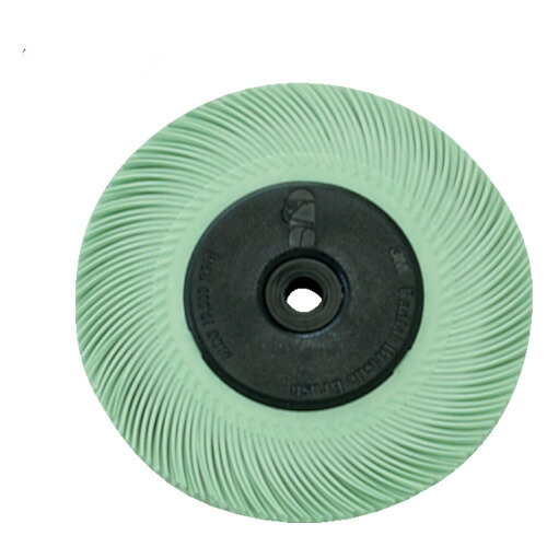 ラジアル・ブリッスルブラシ #8000相当 ライム 152.4mm BRBRSHTC1M6 3M