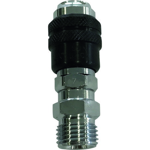 ネジ式ホース交換カプラ/ワンショット金具酸素用 C11 BBK