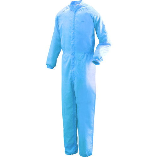 一般型クリーンウェア ブルー L C1031BL ミドリ安全