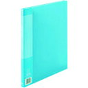 88736)クリアーブック20P A4S青1冊 D047JBL ジョインテックス
