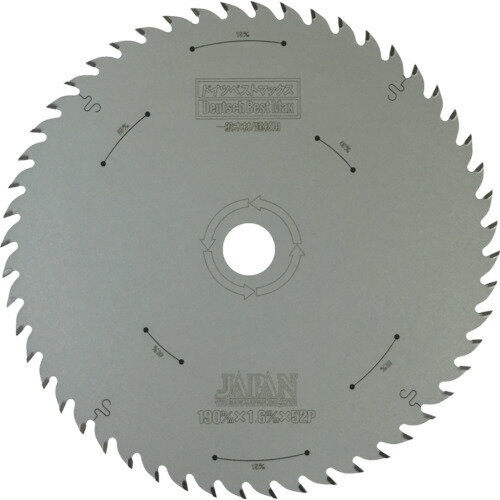 『ベストマックス/フッ素』一般木工用/集成材用 DB52190F 外径(mm):190 チップソージャパン