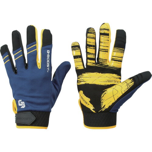 両面ストレッチ生地の3D立体製法で手の平にフィットします。タッチパネル対応です。 色:ネイビー。サイズ:LL。全長(cm):23.5。手のひら周り(cm):22.2。中指長さ(cm):8.8。厚さ(mm):4。袖口タイプ:マジック。リストカ...