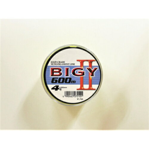 ビギII 蛍光レモン 600m 山豊テグス