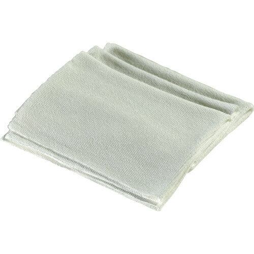 煮沸・熱水消毒対応マイクロファイバーウエス ホワイト 5枚入 HRMFW ホワイト TRUSCO