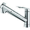 シングル浄水器付ワンホールスプレー混合栓 K87128ETJK13 SANEI