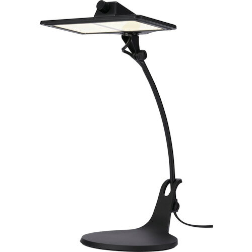 OLEDデスクライト 家庭用2灯タイプ 電球色 黒 LEX3141BK EXARMOLED