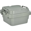 トランクカーゴ フラット天板仕様 浅型 20L グレー GYCFL30 TRUSCO