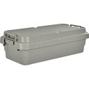 トランクカーゴ フラット天板仕様 浅型 40L グレー GYCFL70 TRUSCO