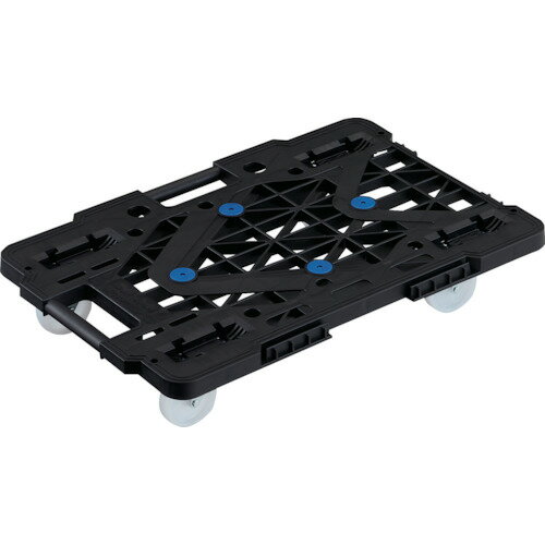 連結式ルートバン メッシュタイプ ナイロン車輪 オール自在 黒 MPK600NJBK TRUSCO