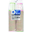 321961カラー紙カップCC柄7oz 80個 N026J7C ジョインテックス
